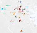 Image 36Map of Boston-area universities (from Boston)