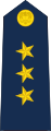 Insignia de capitán de la Fuerza Aérea.