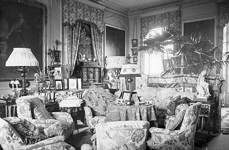 Vue de l'intérieur vers 1900.