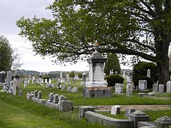 Gray Village Cemetery: Final resting place of approximately 5,500 Gray residents.