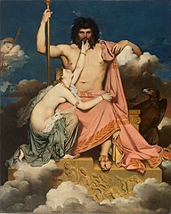 Ingres, Jupiter et Thétis, 1811, musée Granet