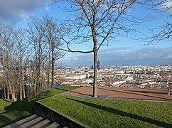 Terrasse and slopes