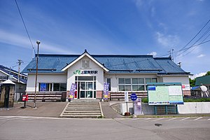 Kami-Furano Station in June 2022