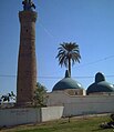 The mosque from behind