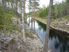 Le canal de Kukonharju.