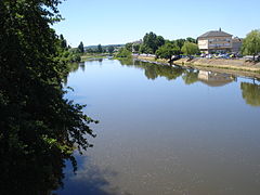 The Arroux in Gueugnon.