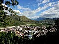 The river Chanchamayo flows along the town of Chanchamayo or La Merced