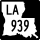 Louisiana Highway 939 marker