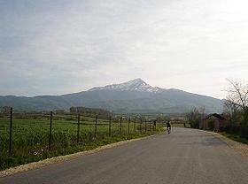 Vue du Ljuboten.