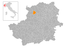 Localisation de Chialamberto