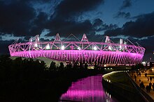 London Olympic Stadium in 2012