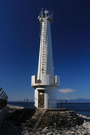 東側がら望む伊豆大瀬埼灯台（2017年2月21日撮影）