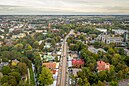 Aerial view of Palanga