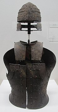 Iron armor set with tankō style cuirass