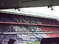 Card display at Ibrox