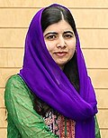 Malala Yousafzai 2015, 2014, and 2013