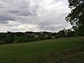 View of Tehov from a nearby hill