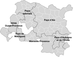 Carte des territoires de la métropole