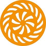 The emblem of the Peoples Art Centre in Yerevan
