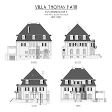 Ansicht der Thomas-Mann-Villa