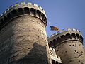 At top of Torres de Quart (Valencia)