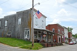 Commercial buildings on Main Street