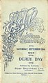 Front cover of the 1934 AJC Derby racebook