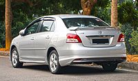 2010 Toyota Vios 1.5 G with TRD Sportivo body kits (NCP93R; pre-facelift, Malaysia)