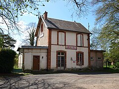 Ancienne gare d'Auneau-Ville.