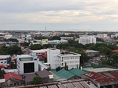 Bacolod city proper south aerial view