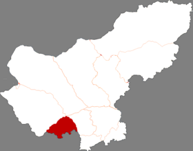 Localisation de Xiānghuáng Qí