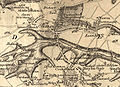 A 1773 map shows Neston's earlier name of Corsham Side[99]