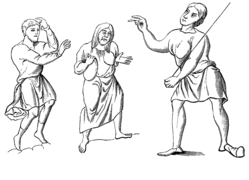 Costumes d'esclaves ou de serfs du VIe au XIIe siècle en Europe médiévale[138].