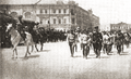 Denikin and Wrangel during a Tsaritsyn parade with Armed Forces of South Russia in July 1919