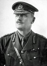 גנרל אדמונד אלנבי לאחר כיבוש ירושלים, 1917