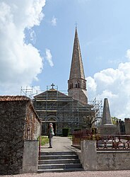 The church in Laféline