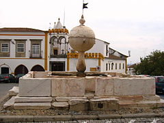 Chafariz de Portas de Moura en Évora.