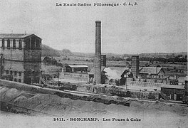 The coking plant in its early days.