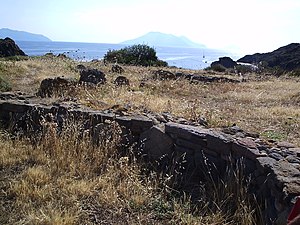 Muro al villaggio preistorico