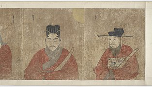 Painting of the ancestors of the Li (李) family