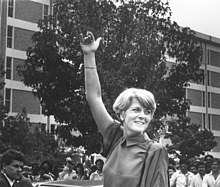 Geraldine Ferraro, who argued the case for recognition of "Ms"