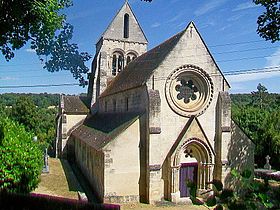 Vue générale depuis l'ouest.