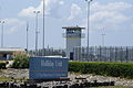 A guard tower at the C.A. Holliday Unit of a state prison in Huntsville, Texas