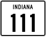 State Road 111 marker