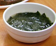 Miyeok-guk, soupe coréenne avec du wakame