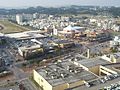 Vue de Chatan avec, au premier plan, le Mihama American Village.