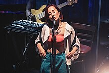 Yoshioka performing live at Blue Note Tokyo 2019