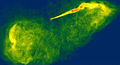 초거대배열에 의해 보이는 전파영역에서의 M87의 제트