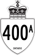 Highway 400A marker