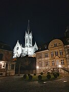 Église du Pasquart, au premier plan le domaine de Rockhall